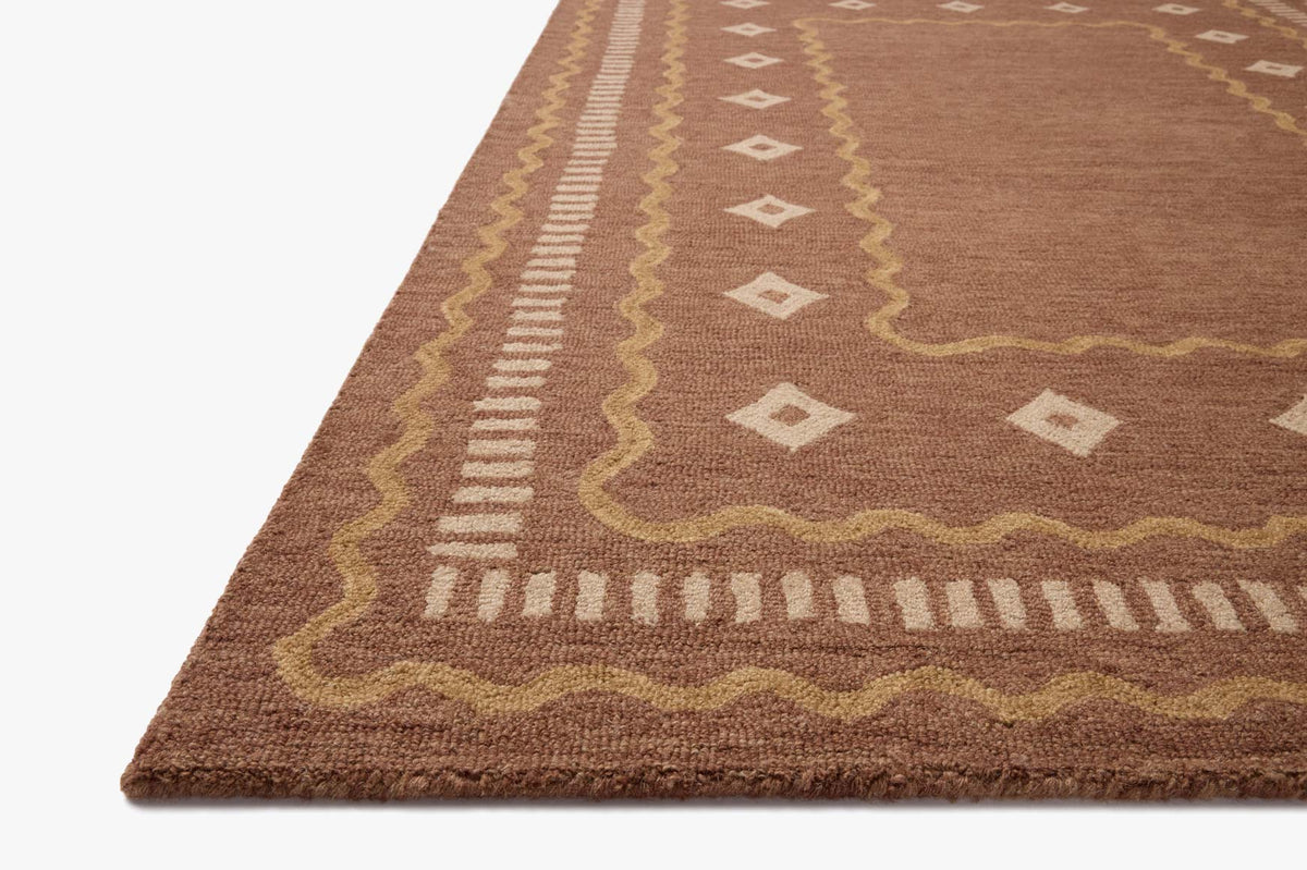 ALF-03 CJ CLAY / SPICE | Loloi Rugs