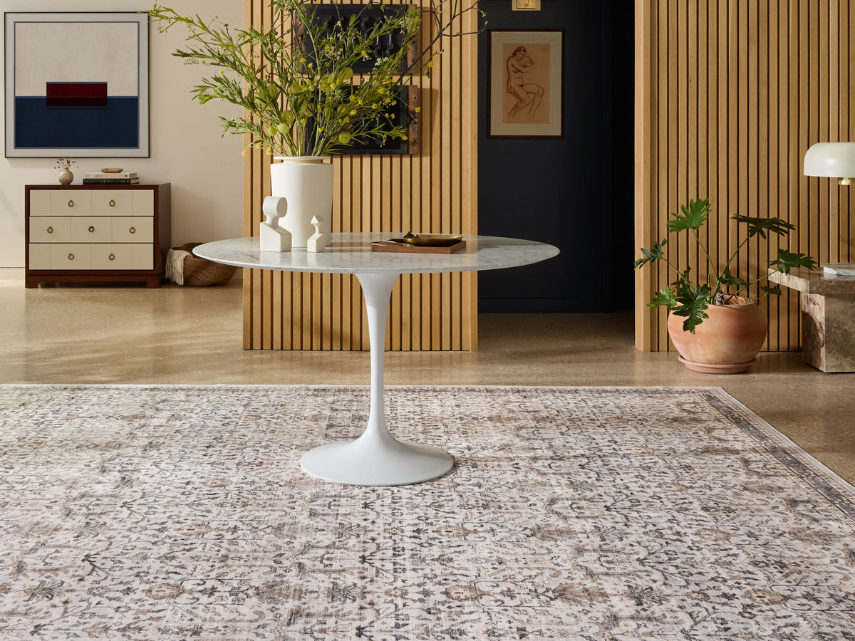 ANS-01 IVORY / STONE | Loloi Rugs