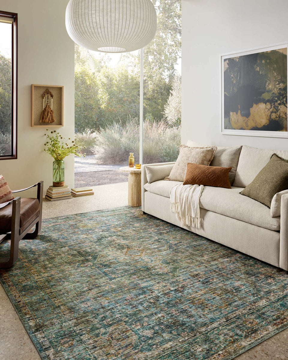 ANS-05 LAGOON / MULTI | Loloi Rugs