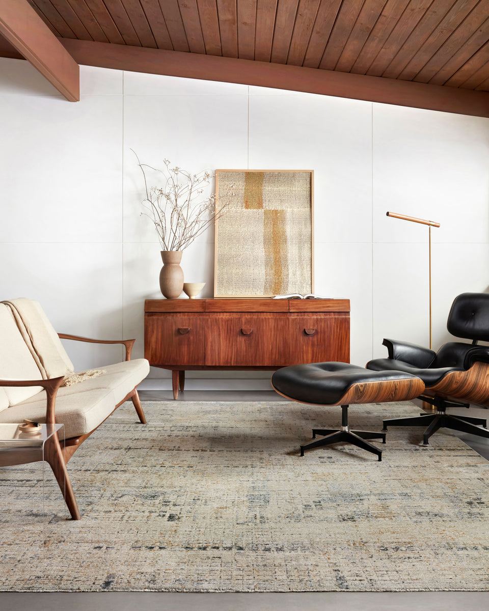 洋書 Alleno 101creations AXE-01 STONE / SKY | Loloi Rugs