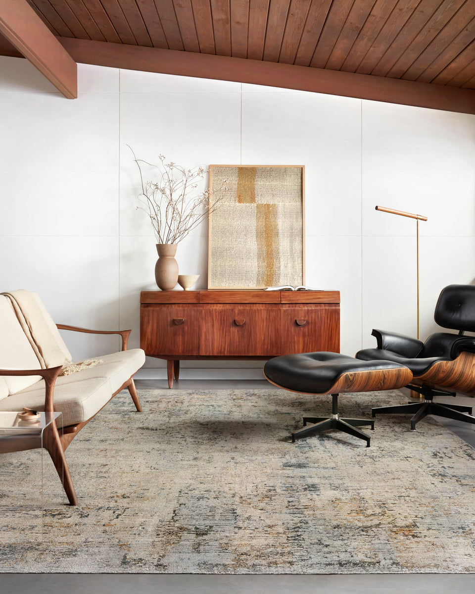 AXE-03 BEIGE / SKY | Loloi Rugs