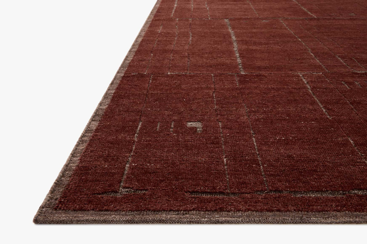 BEC-01 BARK / BRICK | Loloi Rugs