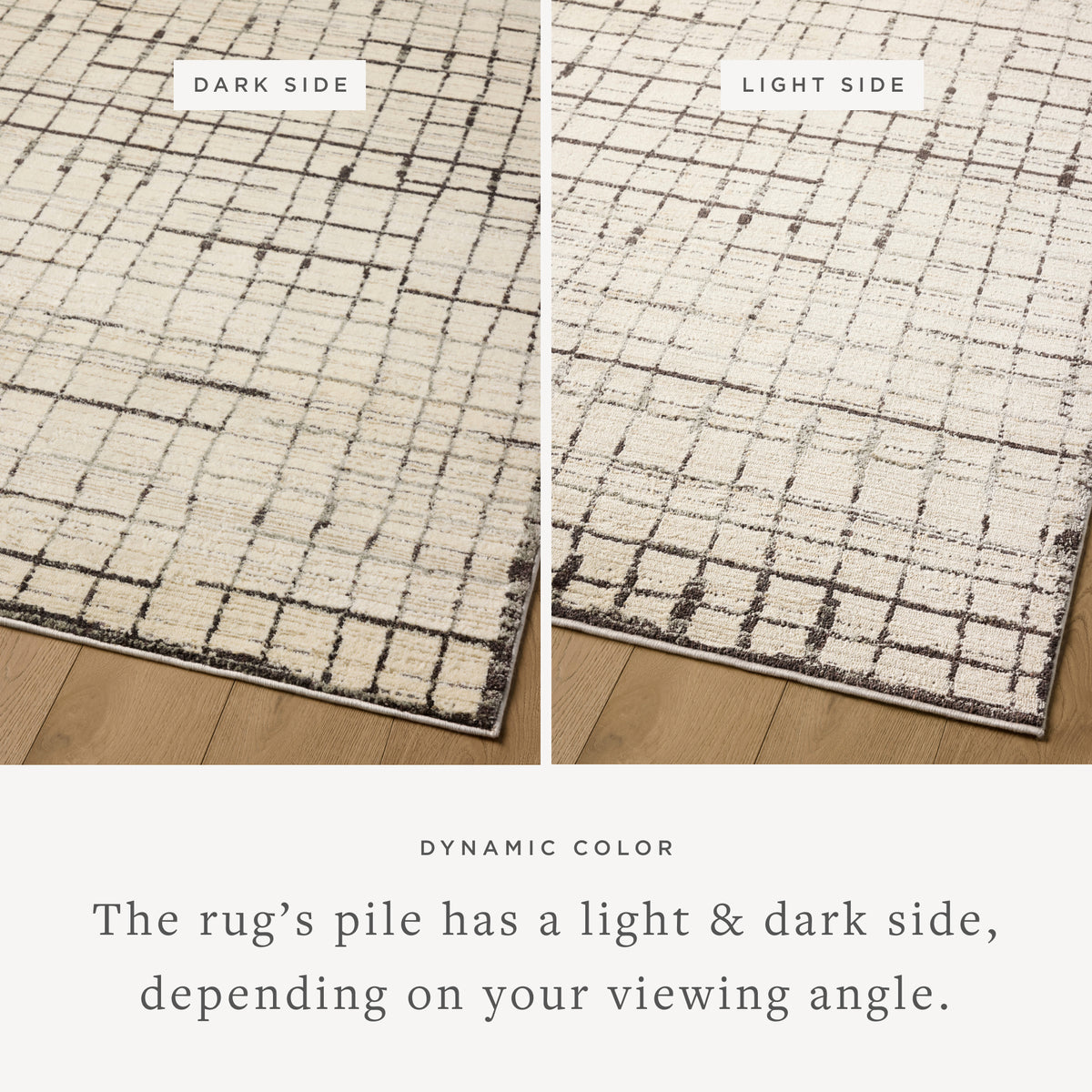 BLE-01 - JM IVORY / CHARCOAL | Loloi Rugs
