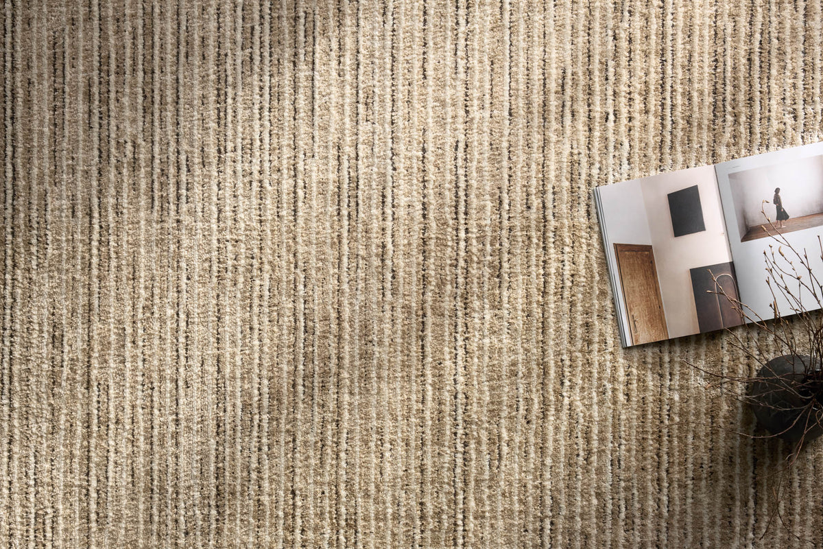 BLE-02 - JM SAND / CHARCOAL | Loloi Rugs