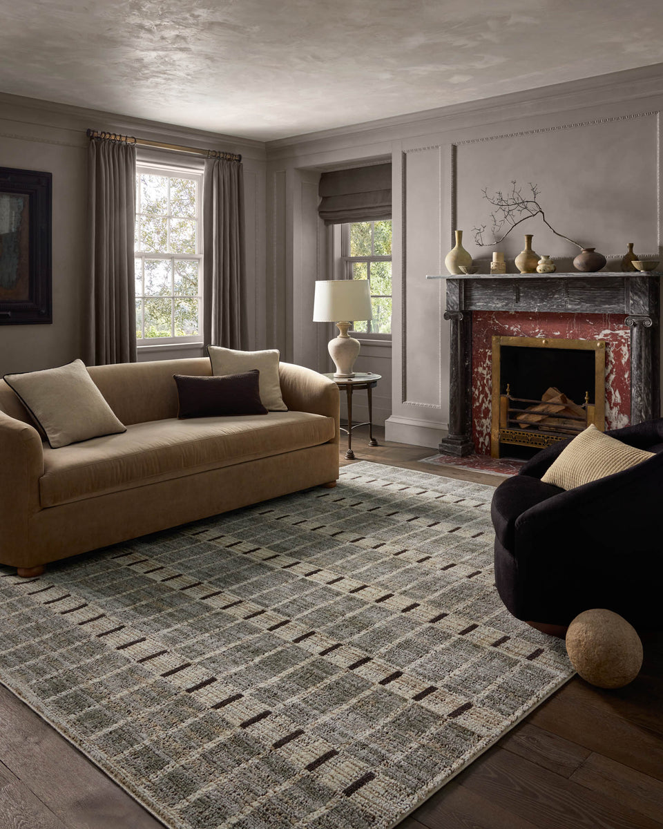 BLE-04 - JM SAGE / GRANITE | Loloi Rugs