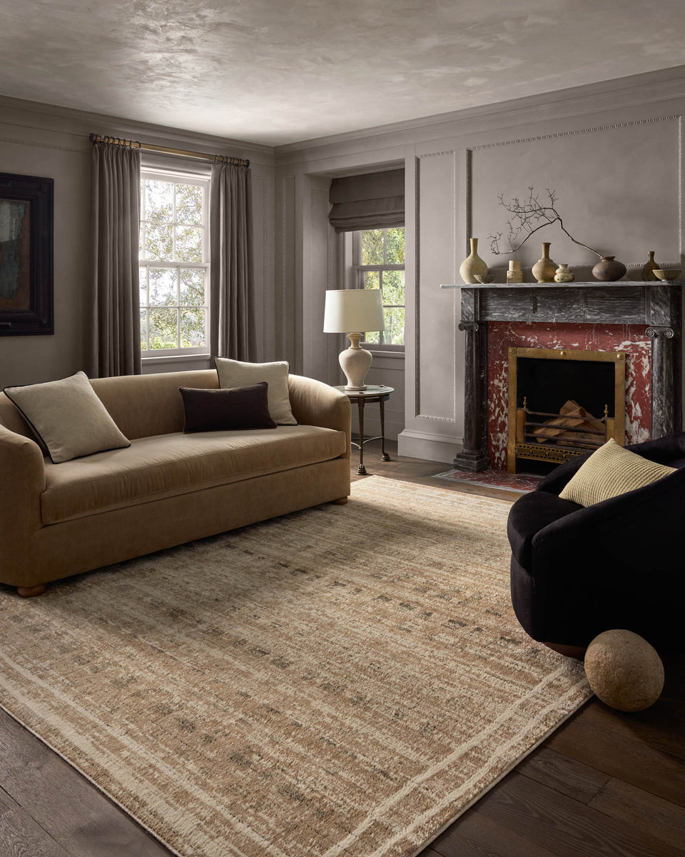 BLE-07 - JM KHAKI / NATURAL | Loloi Rugs
