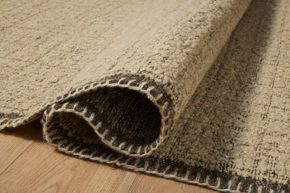 BOE-03 SAND / COFFEE | Loloi Rugs