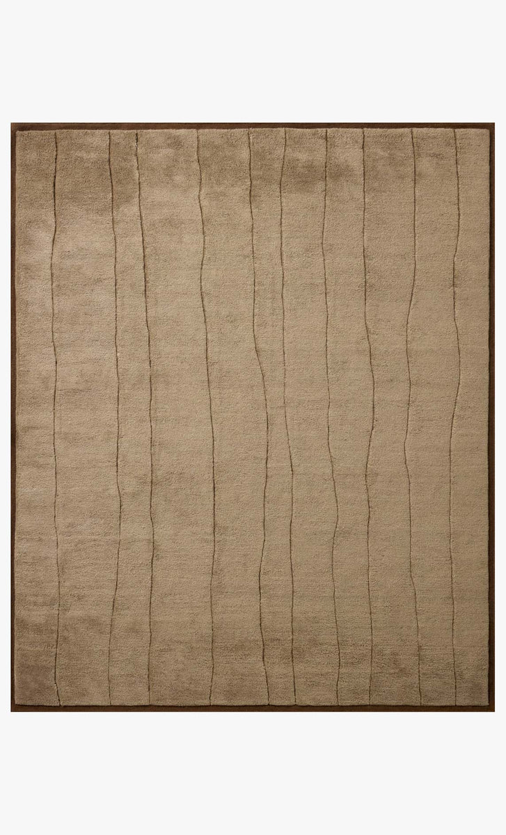 BKN-03 BARK / TAUPE | Loloi Rugs