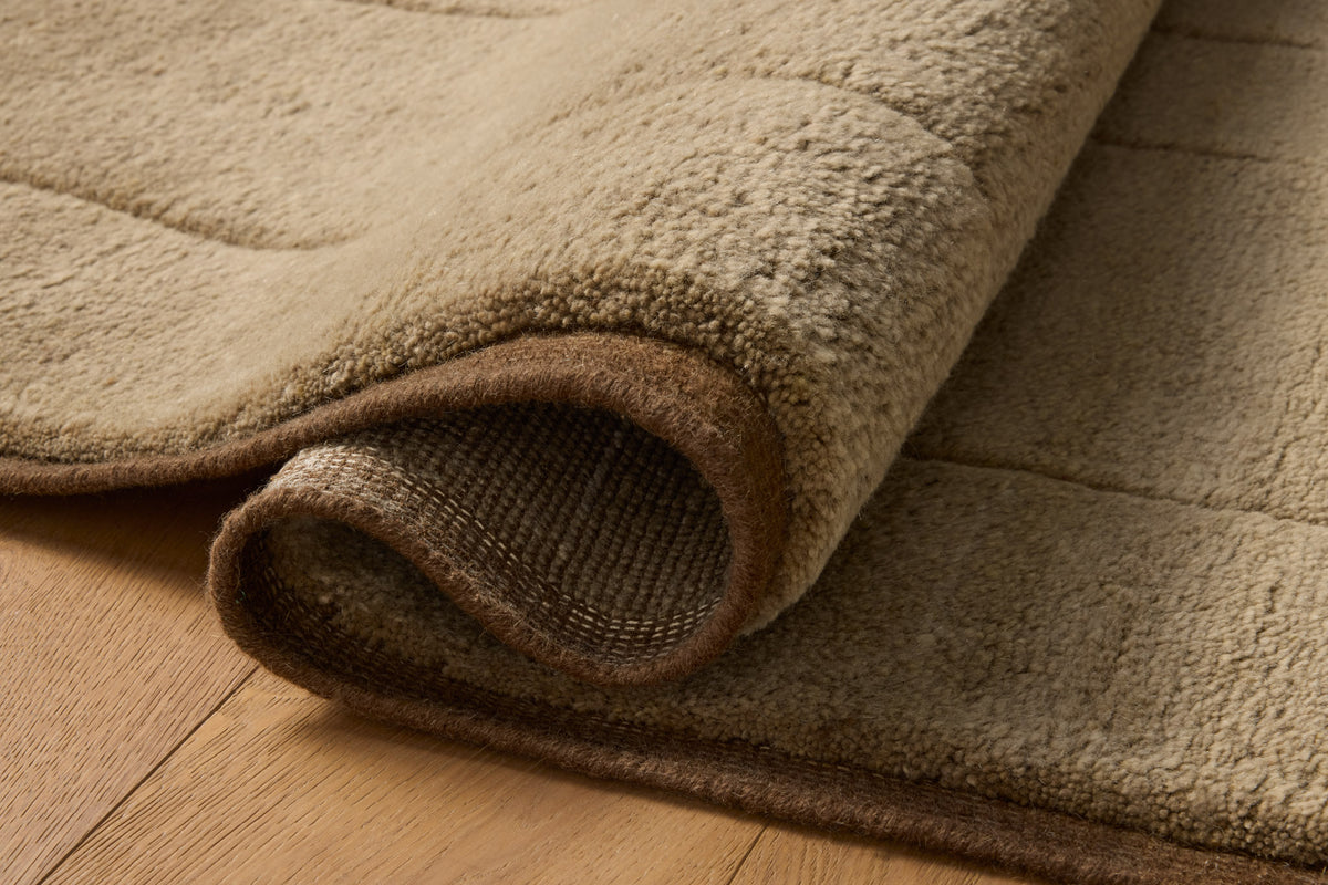 BKN-03 BARK / TAUPE | Loloi Rugs