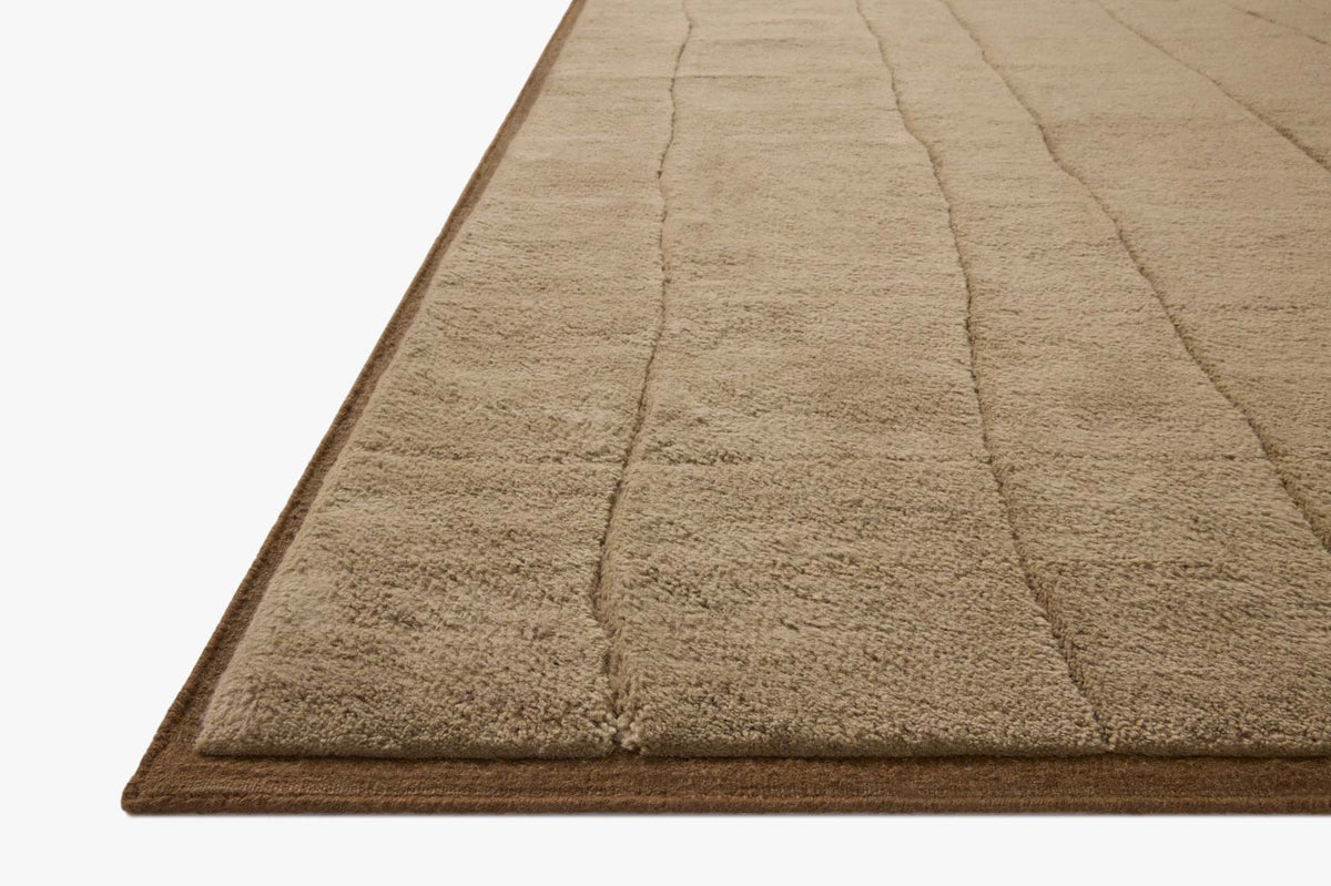 BKN-03 BARK / TAUPE | Loloi Rugs