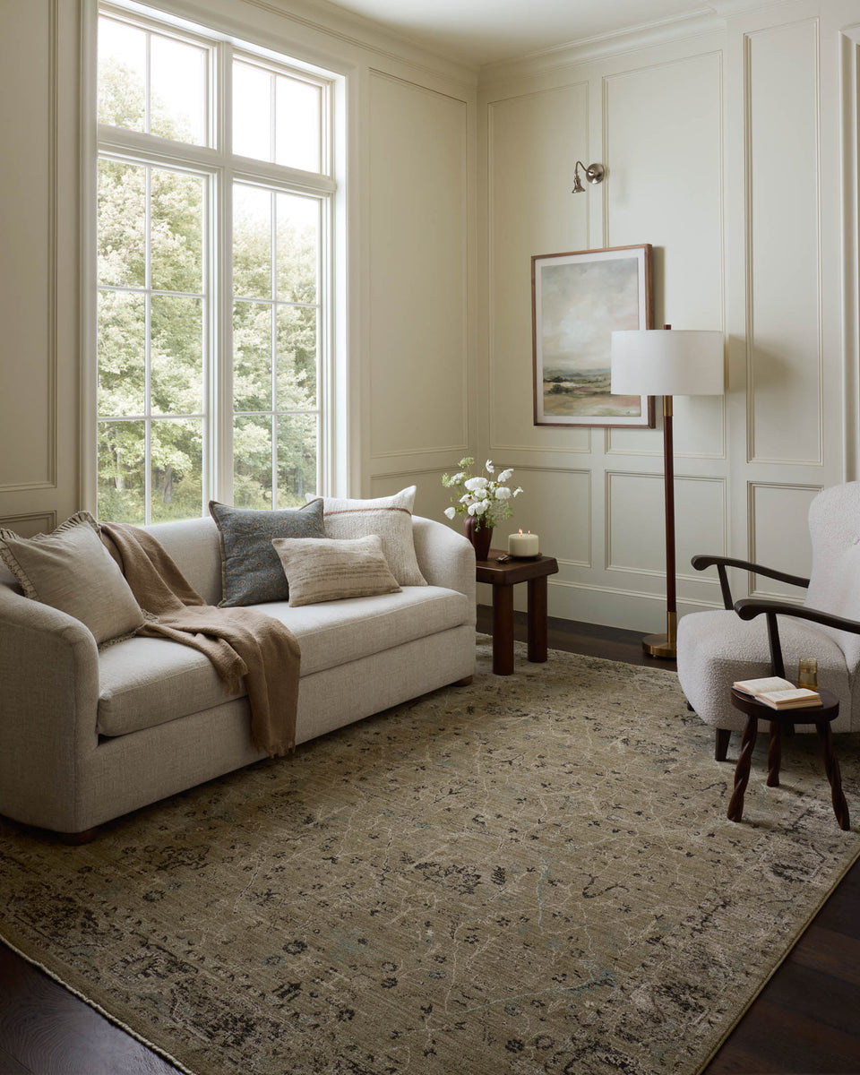 BRR-02 OLIVE / STONE | Loloi Rugs