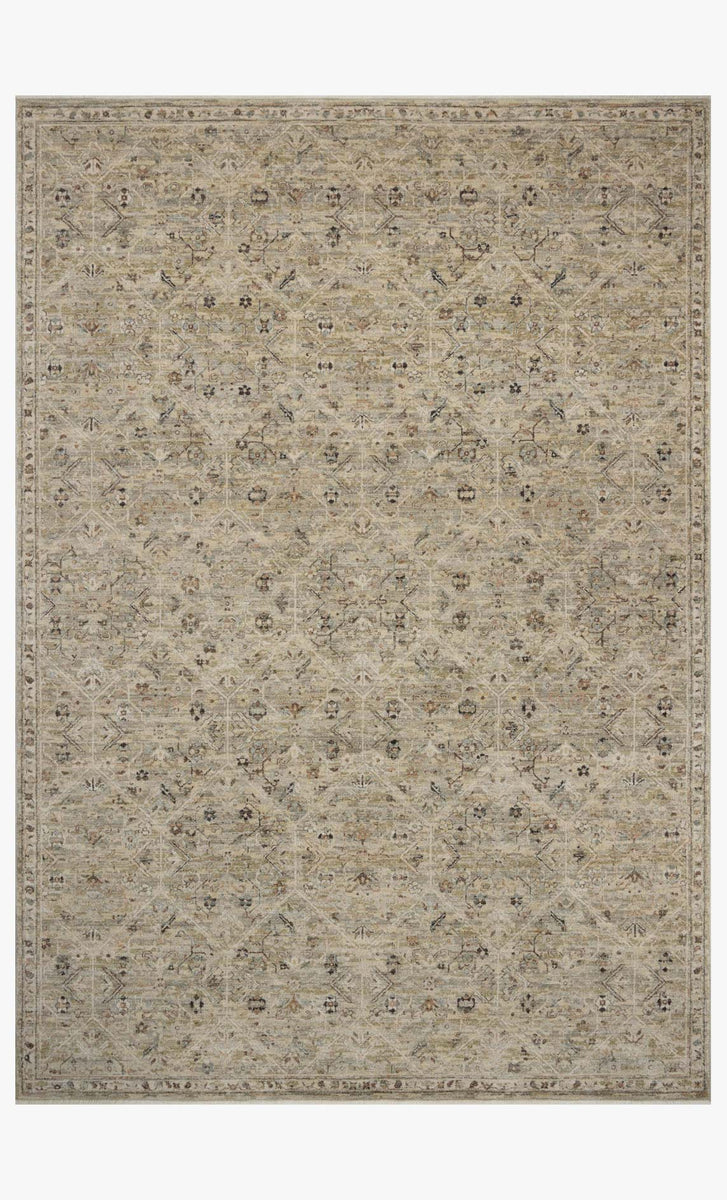 BRR-03 SILVER / MOSS | Loloi Rugs