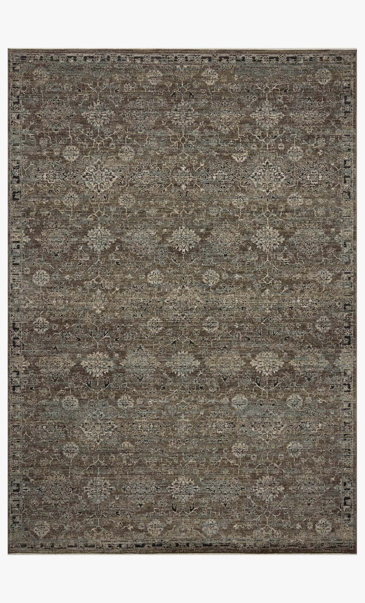 BRR-06 BARK / LAGOON | Loloi Rugs