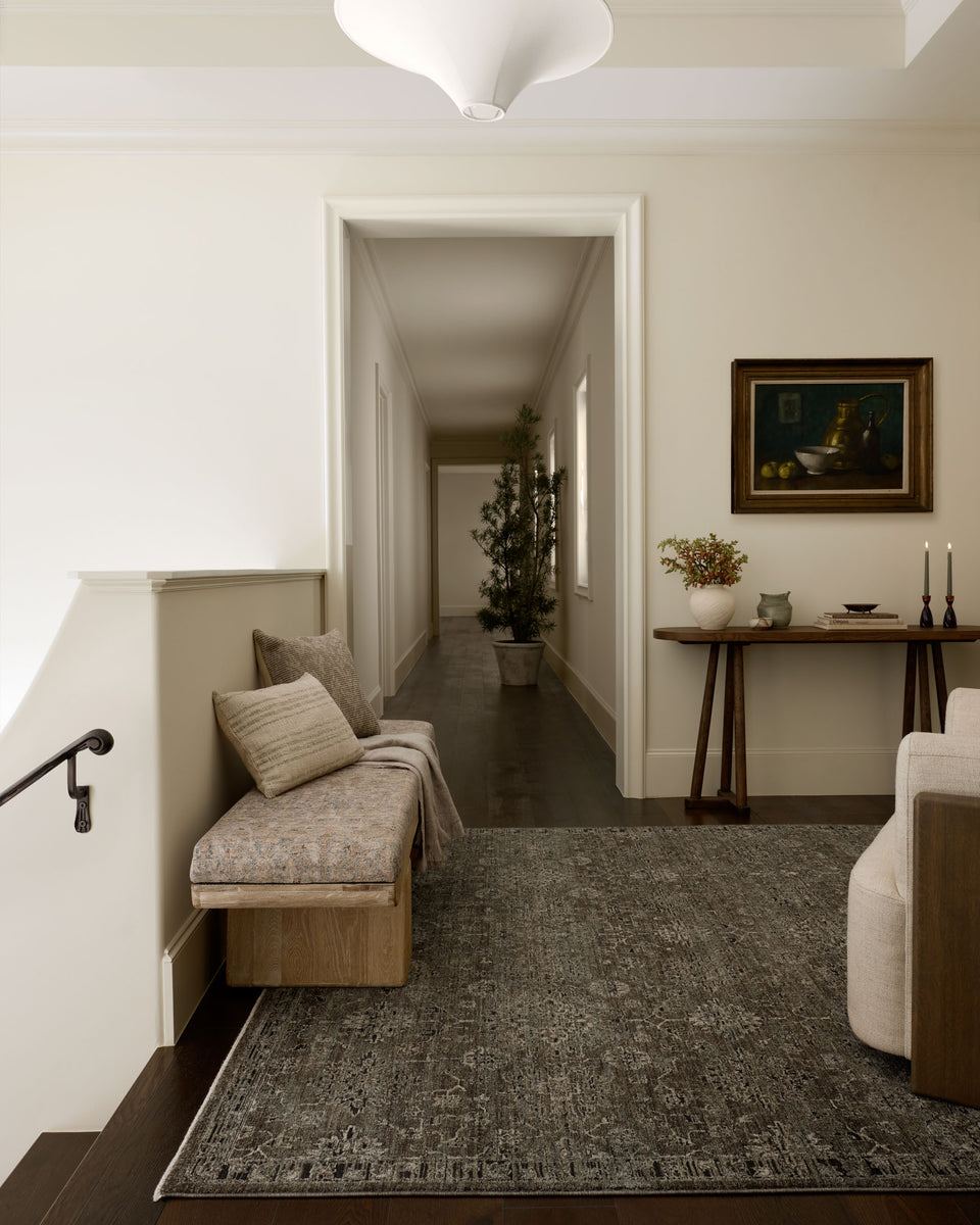 BRR-06 BARK / LAGOON | Loloi Rugs