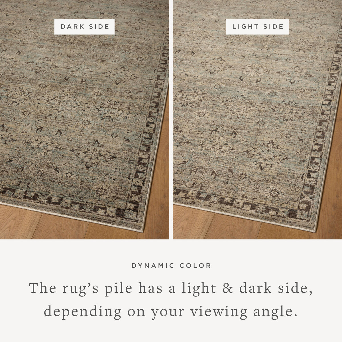 BRR-06 MIST / GRANITE | Loloi Rugs