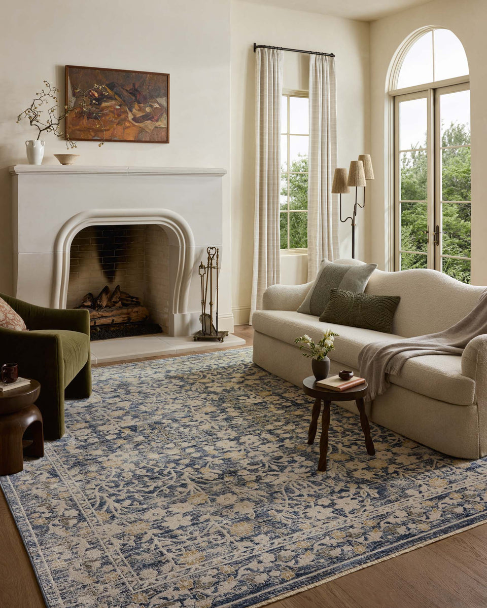 CLS-05 BLUE / BEIGE | Loloi Rugs