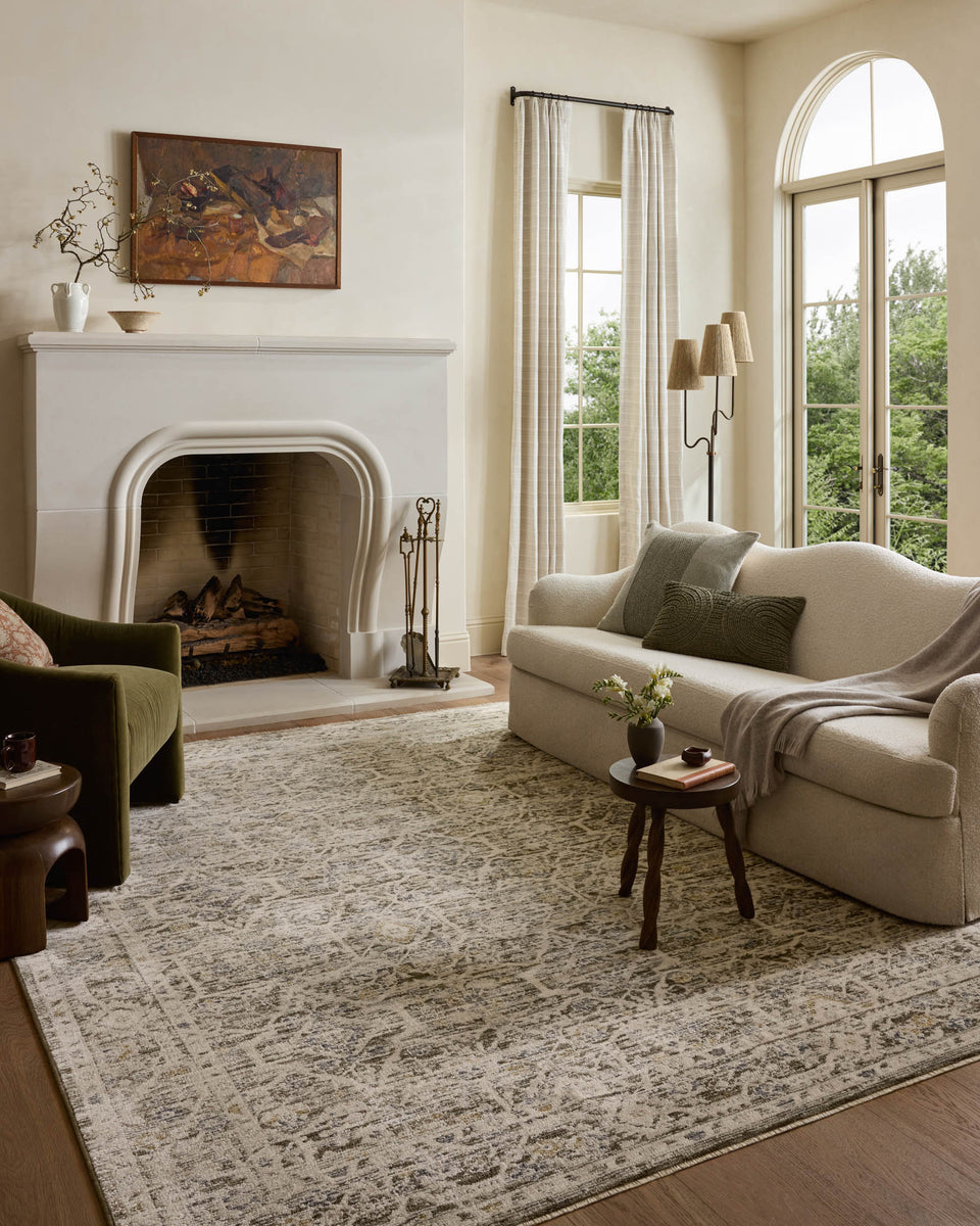 CLS-08 OLIVE / IVORY | Loloi Rugs