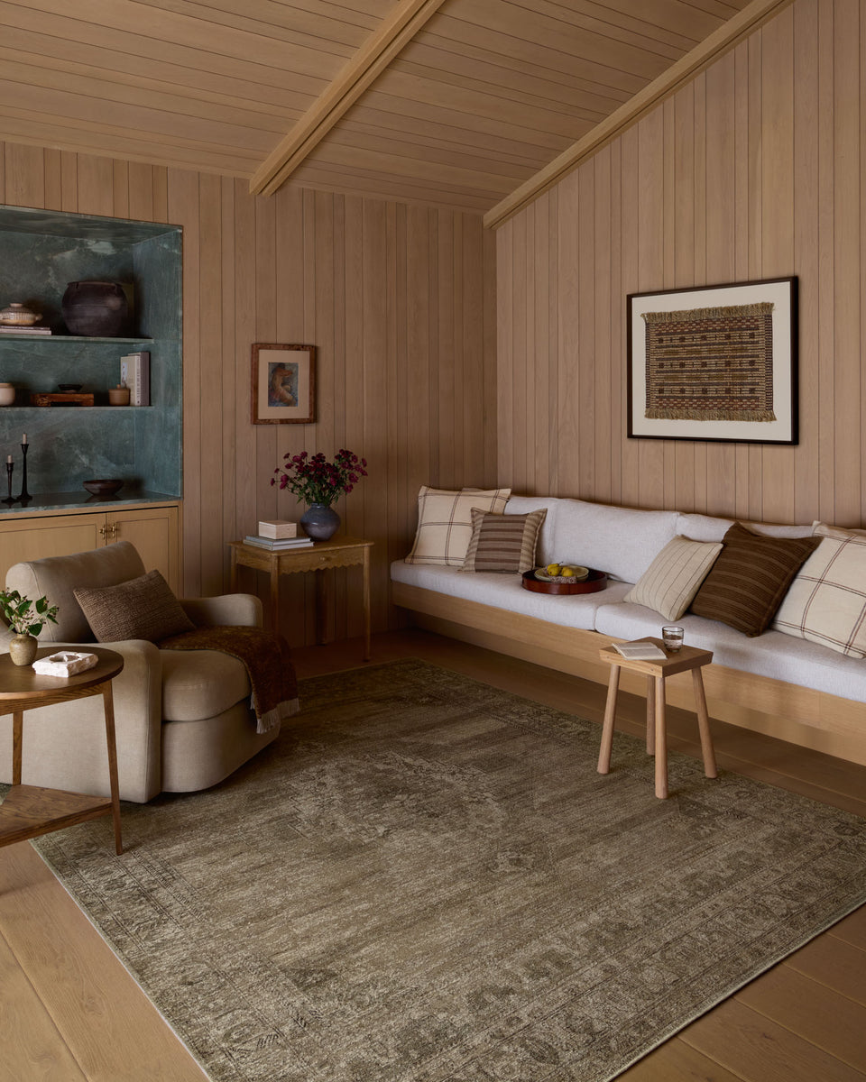 CBR-03 AL SAND / OLIVE | Loloi Rugs