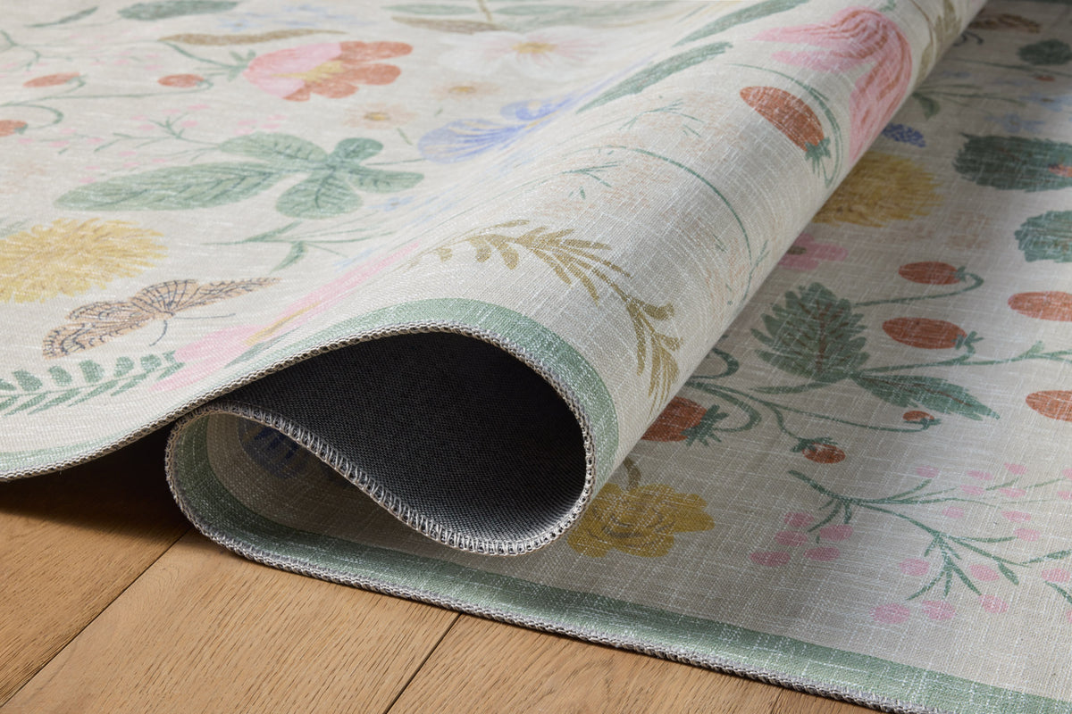 COT-01 RP STRAWBERRY FIELDS IVORY | Loloi Rugs