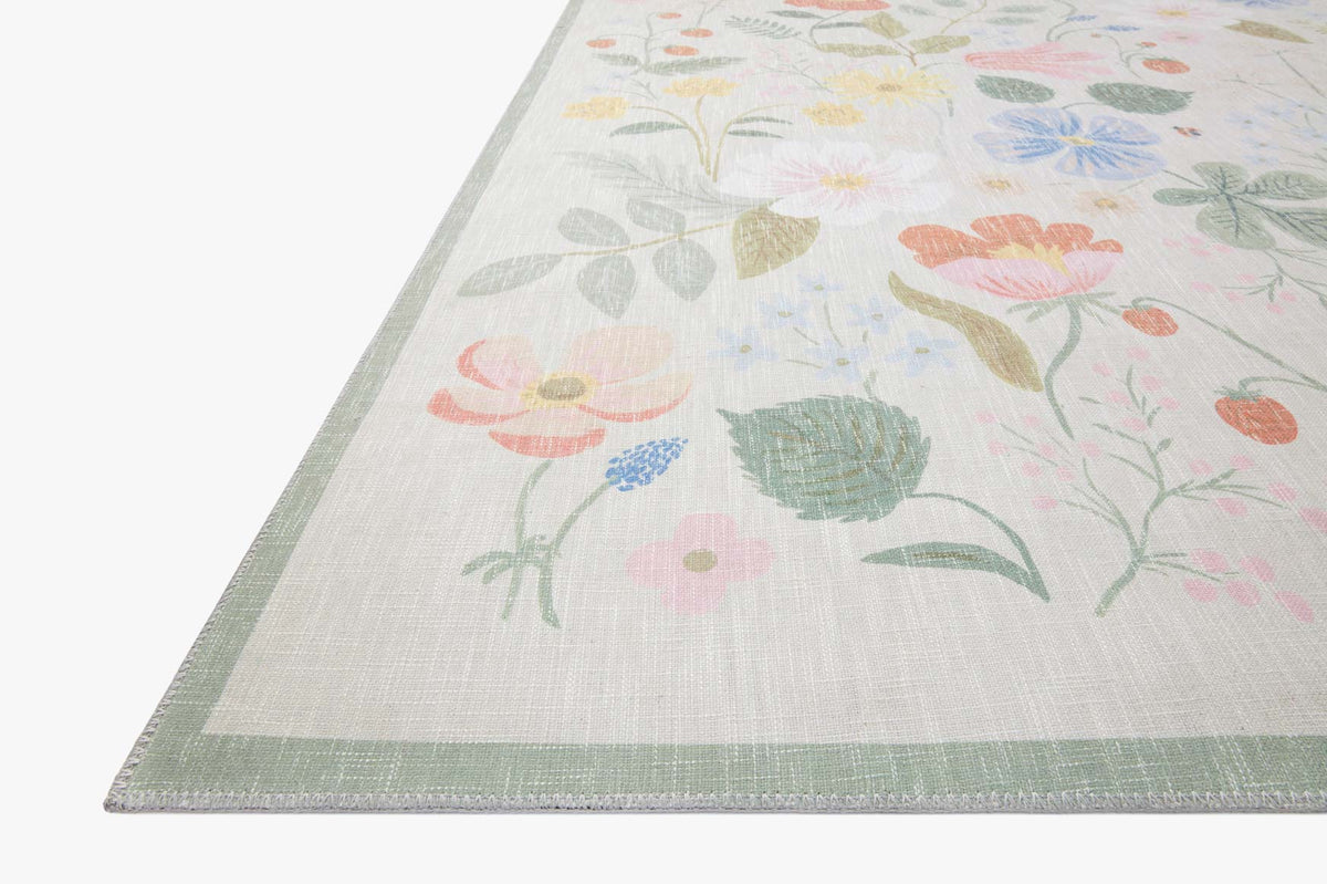 COT-01 RP STRAWBERRY FIELDS IVORY | Loloi Rugs