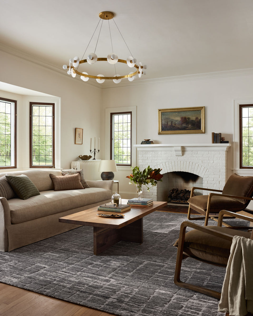 ロンジュン   ポラロイド DAN-01 JS SLATE | Loloi Rugs