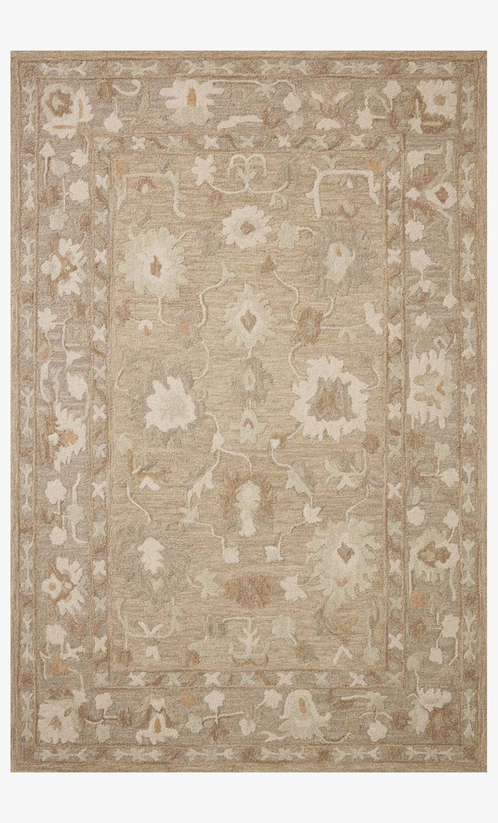 DRT-02 KHAKI / DOVE | Loloi Rugs
