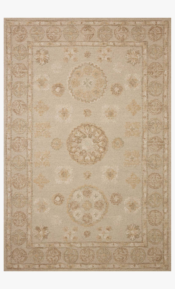 DRT-03 DOVE / NATURAL | Loloi Rugs
