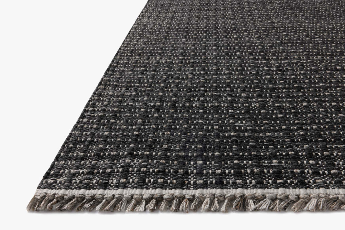 N/OH 澪標 RICH BLACK POR TOLANO EXCLUSIVE DUN-01 ONYX | Loloi Rugs