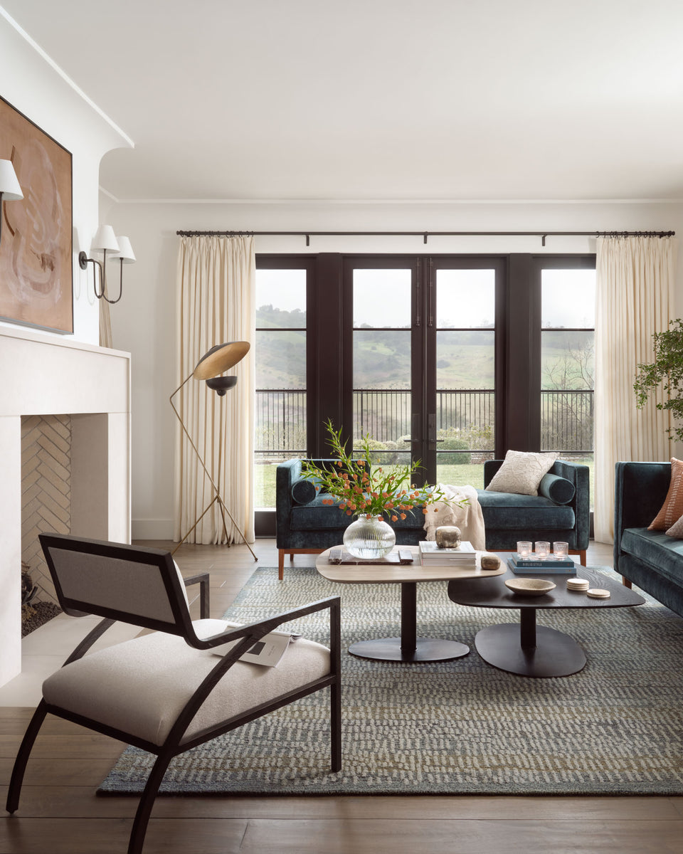 ELA-02 OCEAN / OATMEAL | Loloi Rugs