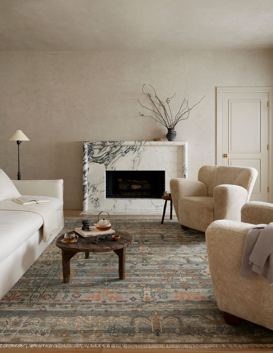 DOM-03 SLATE / MULTI | Loloi Rugs