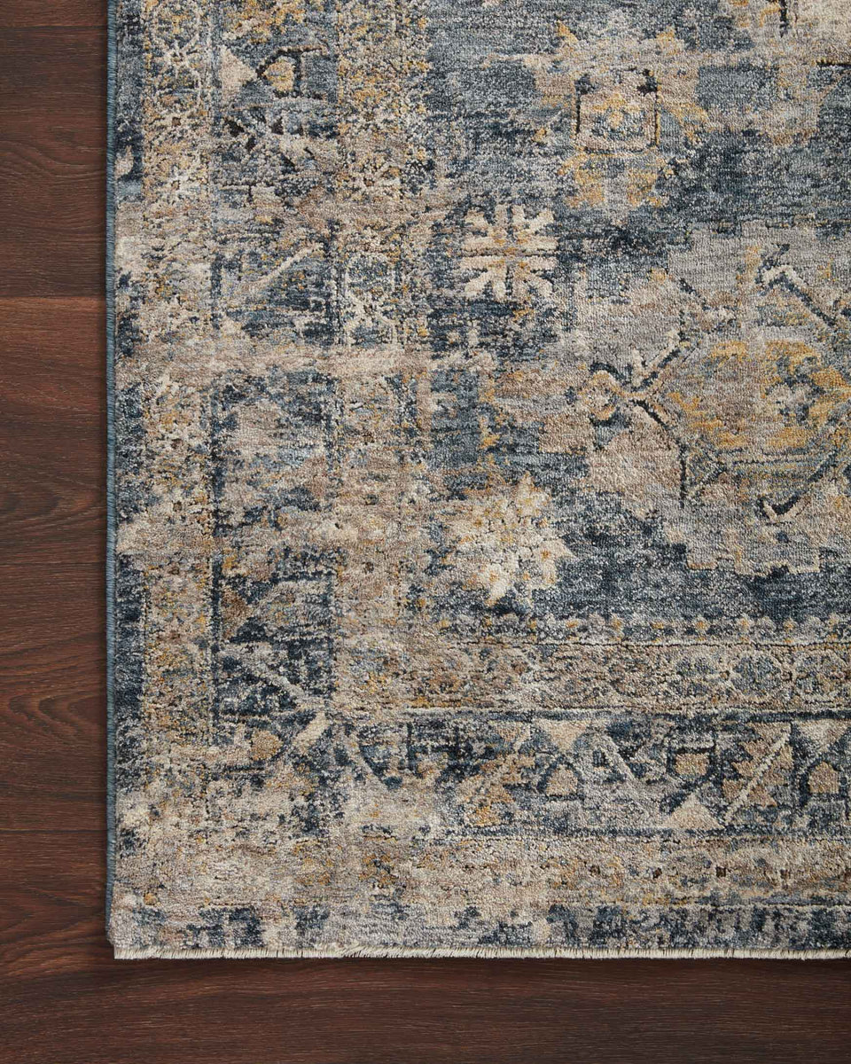GAA-02 DENIM / TAUPE | Loloi Rugs