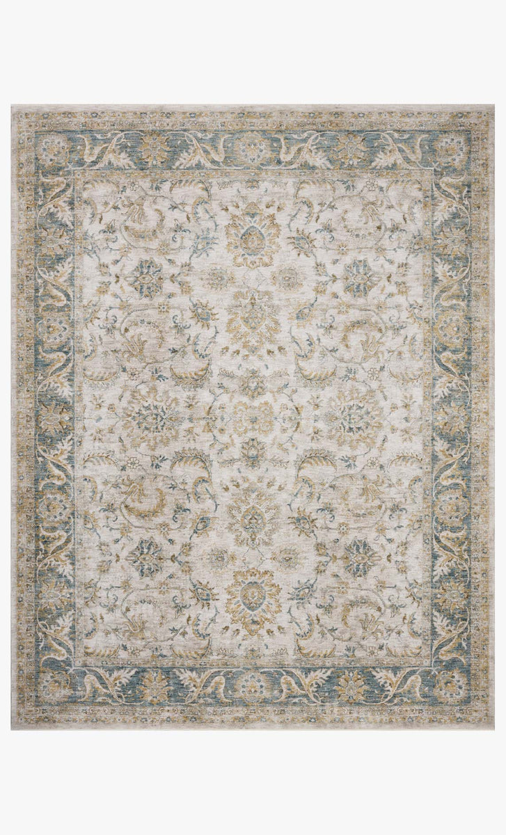 GAA-04 NATURAL / OCEAN | Loloi Rugs