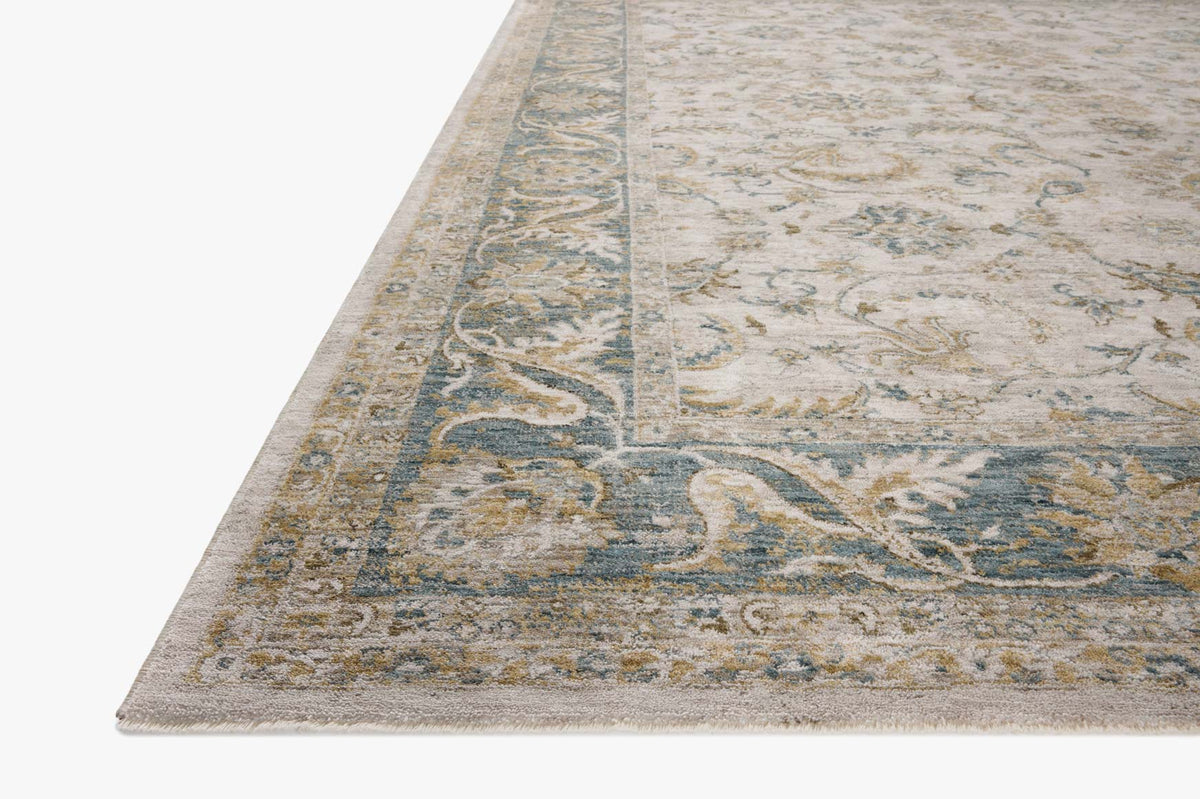GAA-04 NATURAL / OCEAN | Loloi Rugs
