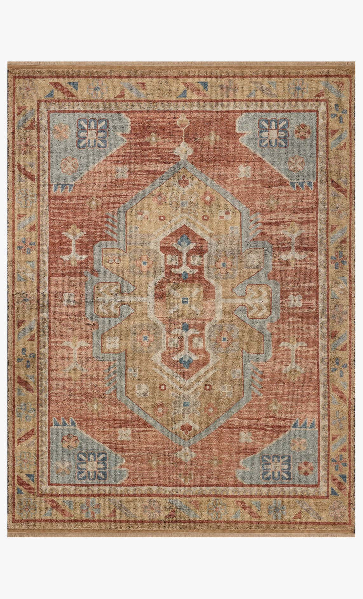 GAD-09 SANTA FE / SKY | Loloi Rugs