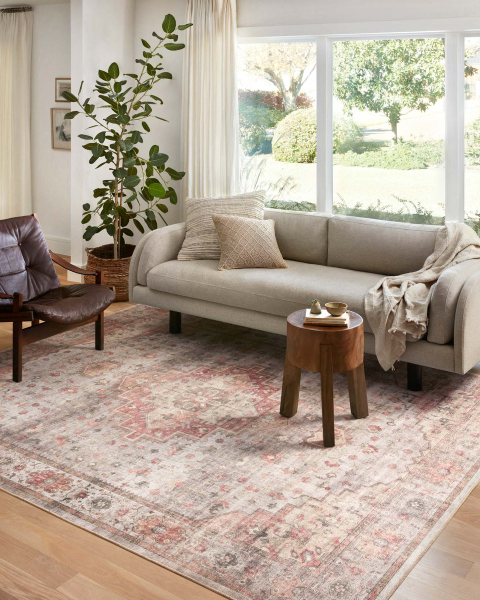 HEI-02 DOVE / SPICE | Loloi Rugs
