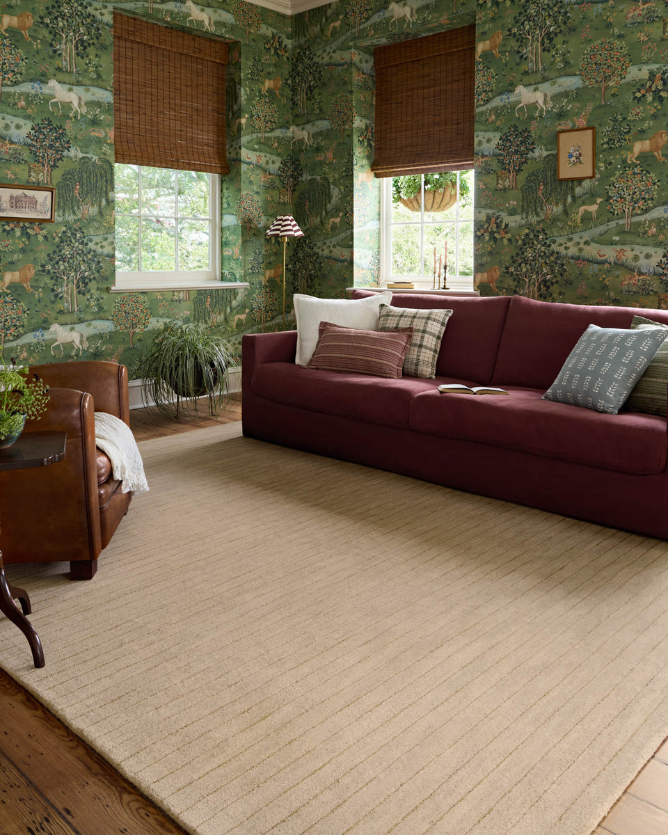 ★HAYTHORNTHWAITE ＆SONS ★スウィングトップ★BEIGE bostwick-hand-tufted-rug?