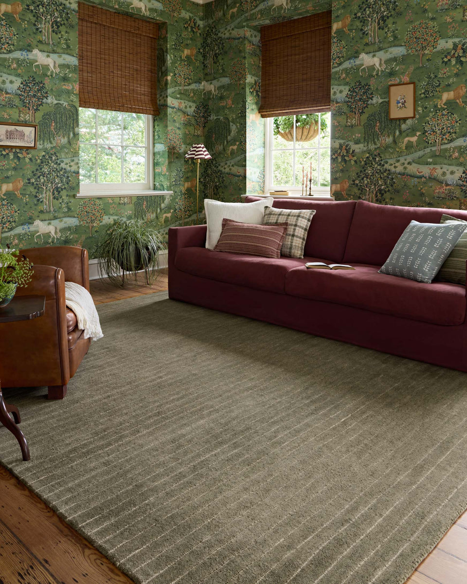 HEY-01 CJ OLIVE / IVORY | Loloi Rugs