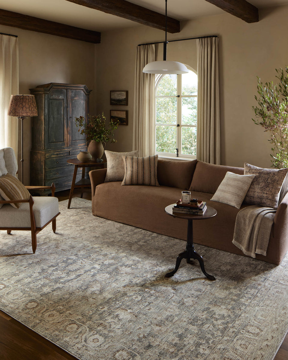 HON-02 AL SLATE / BEIGE | Loloi Rugs