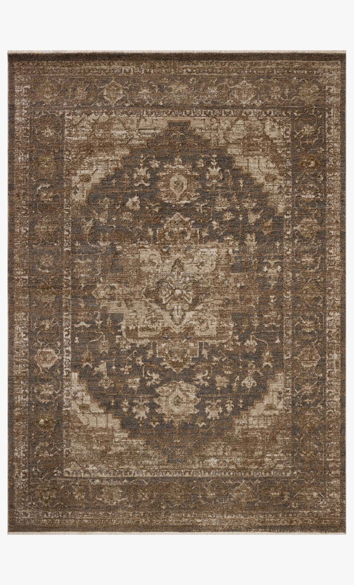 HYD-03 CHARCOAL / MOCHA | Loloi Rugs