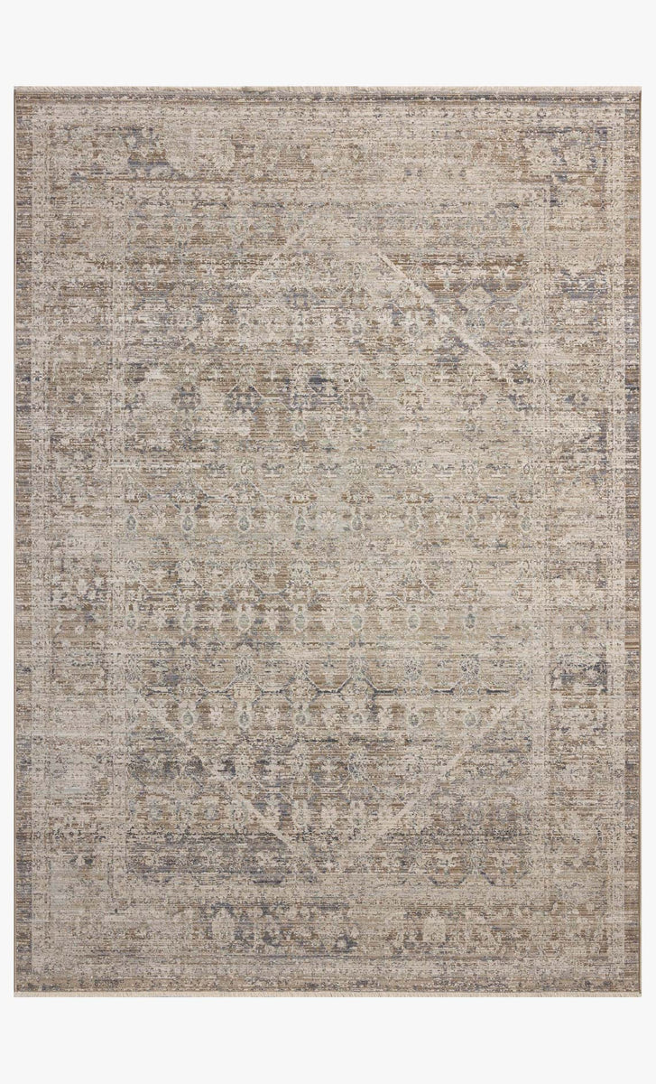 IDA-06 CJ SLATE / NATURAL | Loloi Rugs