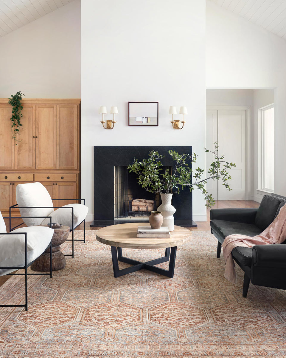JUL-04 CJ TANGERINE / MIST | Loloi Rugs