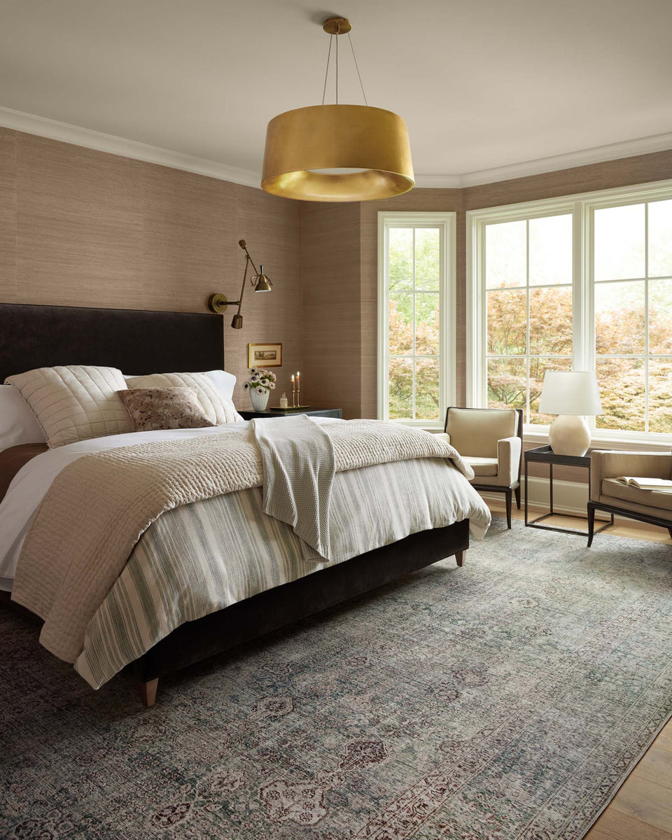 JUL-08 CJ EMERALD / ANTIQUE IVORY | Loloi Rugs