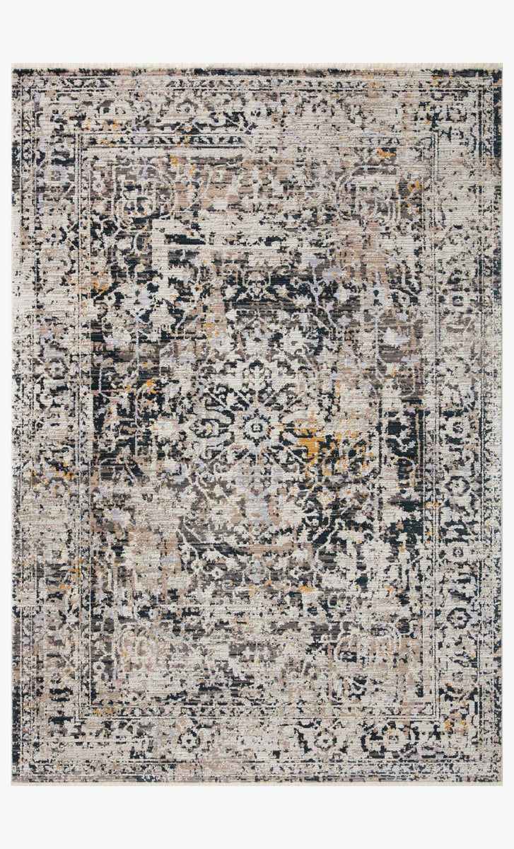 LEI-03 CHARCOAL / TAUPE | Loloi Rugs
