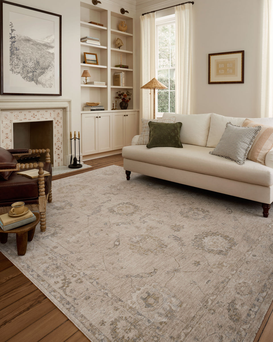 LOI-02 CJ OATMEAL / SLATE | Loloi Rugs