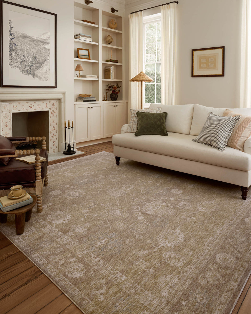 LOI-04 CJ TAUPE / GOLD | Loloi Rugs