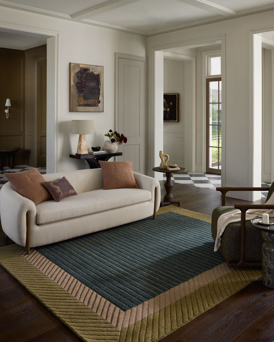 MDX-01 GREEN / MULTI | Loloi Rugs