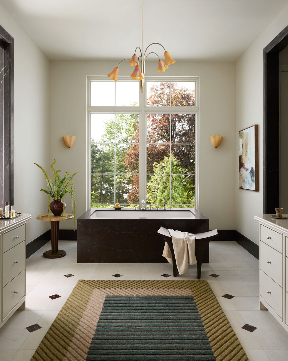 MDX-01 GREEN / MULTI | Loloi Rugs