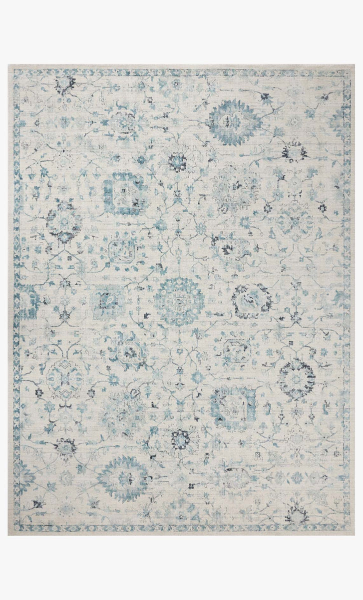 MAC-02 BLUE / IVORY | Loloi Rugs