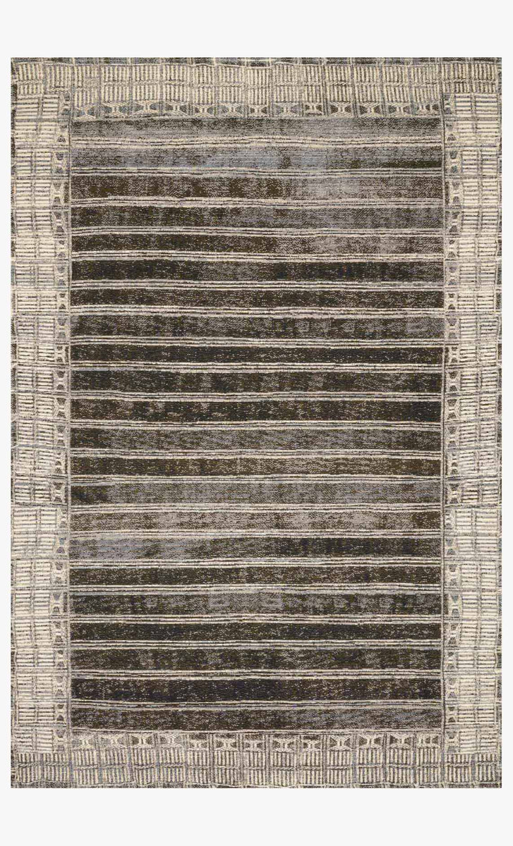 MIK-07 CHARCOAL / IVORY | Loloi Rugs