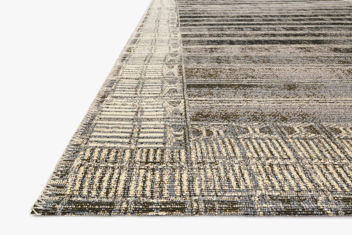 MIKI●507mt1● MIK-07 CHARCOAL / IVORY | Loloi Rugs